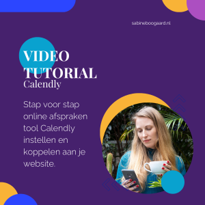 Calendly instellen & koppelen aan je website [VIDEO TUTORIAL]